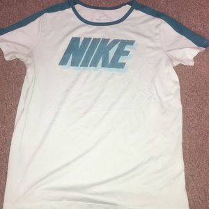 Mint green Nike shirt